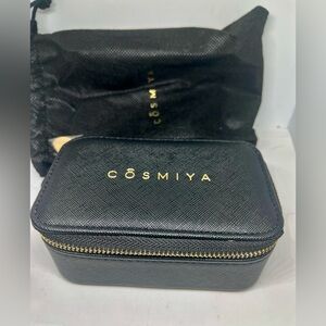 Cósmica Black Travel Jewelry Case NIB